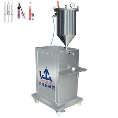 गुणवत्ता  Vertical Pressurized Hydrogel Masccara and Lipgloss Filling Machine For Quantitative Filling फैक्टरी