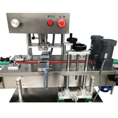 800W तरल भरने और कैपिंग मशीन स्वचालित बोतल कैपर 20-50 पीसी / मिनट