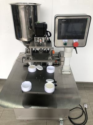 एकल रंग/दोहरे रंग/तीन रंग एयर कुशन बीबी क्रीम भरने की मशीन SUS304 1020Pcs/h