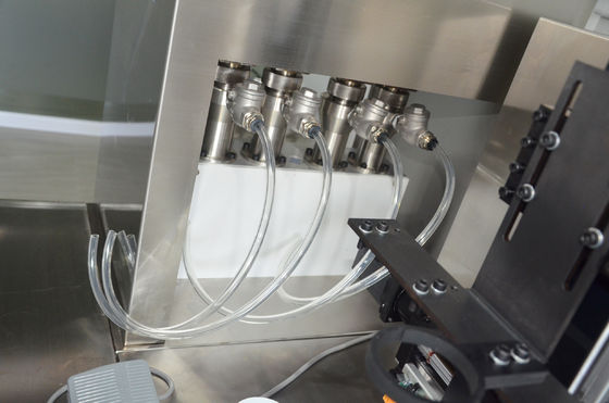 चार रंग दानेदार गेंदें अलगाव क्रीम भरने की मशीन