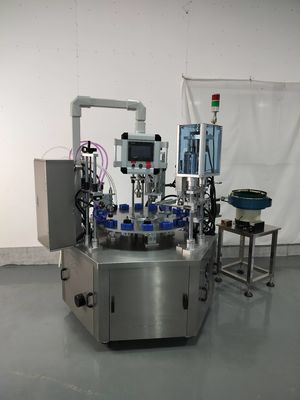 एसी मोटर के साथ स्वचालित परफ्यूम टर्नटेबल भरने की मशीन